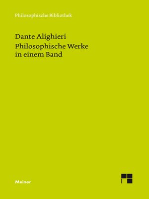 cover image of Philosophische Werke in einem Band